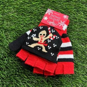 Capellini Texting Gloves - Gingerbread Ninja
